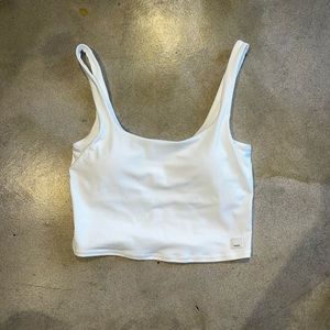 White Vuori workout tank top